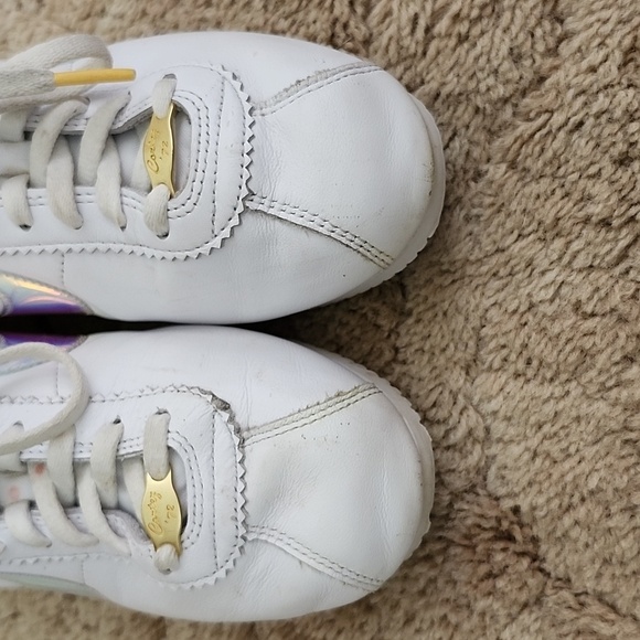 Nike Classic Cortez White Topaz Gold 2019 Womens 8.5 - Picture 4 of 16